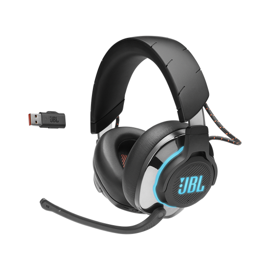 JBL Quantum 810 Wireless - Black - Wireless over-ear performance gaming headset with Active Noise Cancelling and Bluetooth - Front
